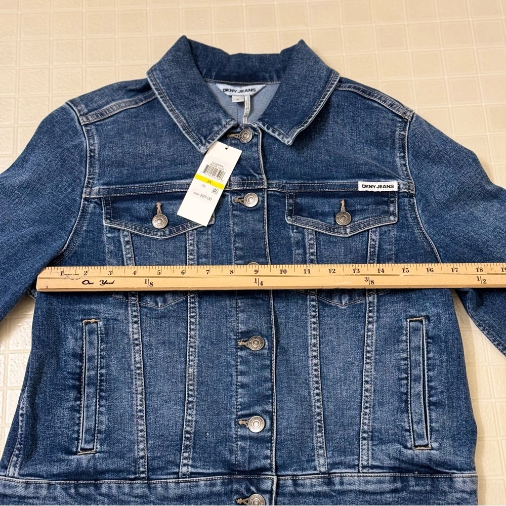DKNY Women’s Denim Jacket Size M - Picture 6 of 11